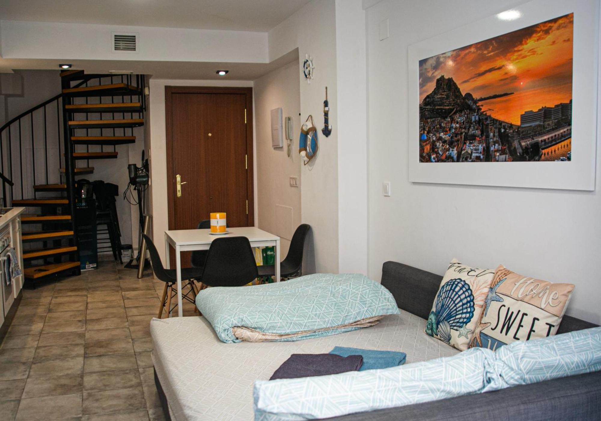 Charming Duplex - Historic Center - 7Min To Beach 알리칸테 외부 사진